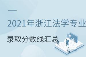 2021年浙江法學(xué)專(zhuān)業(yè)錄取分?jǐn)?shù)線(xiàn)匯總