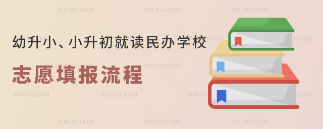 幼升小、小升初就讀民辦學校志愿填報流程