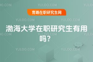 2025渤海大學在職研究生有用嗎?