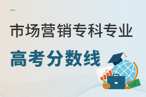 市場營銷(專科)專業高考分數線