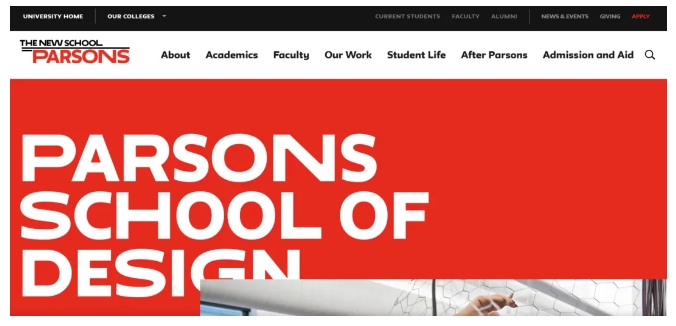 北服國(guó)際藝術(shù)高中名校特輯丨帕森斯設(shè)計(jì)學(xué)院