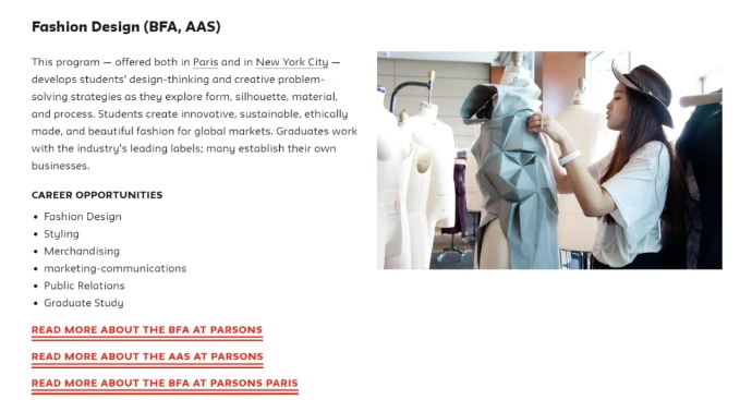 北服國(guó)際藝術(shù)高中名校特輯丨帕森斯設(shè)計(jì)學(xué)院