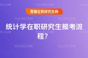 統計學在職研究生報考流程?