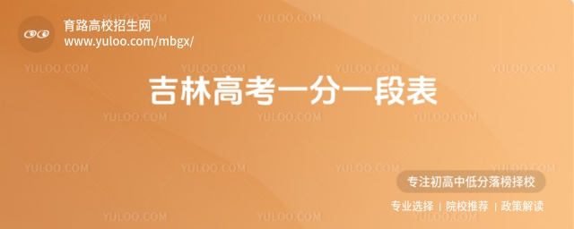 2025年吉林高考一分一段表,附往年招生數據