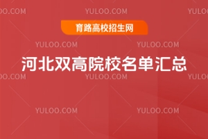 2025年河北雙高院校名單匯總