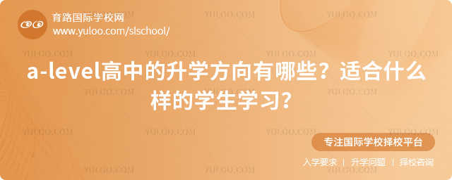 a-level高中的升學(xué)方向有哪些